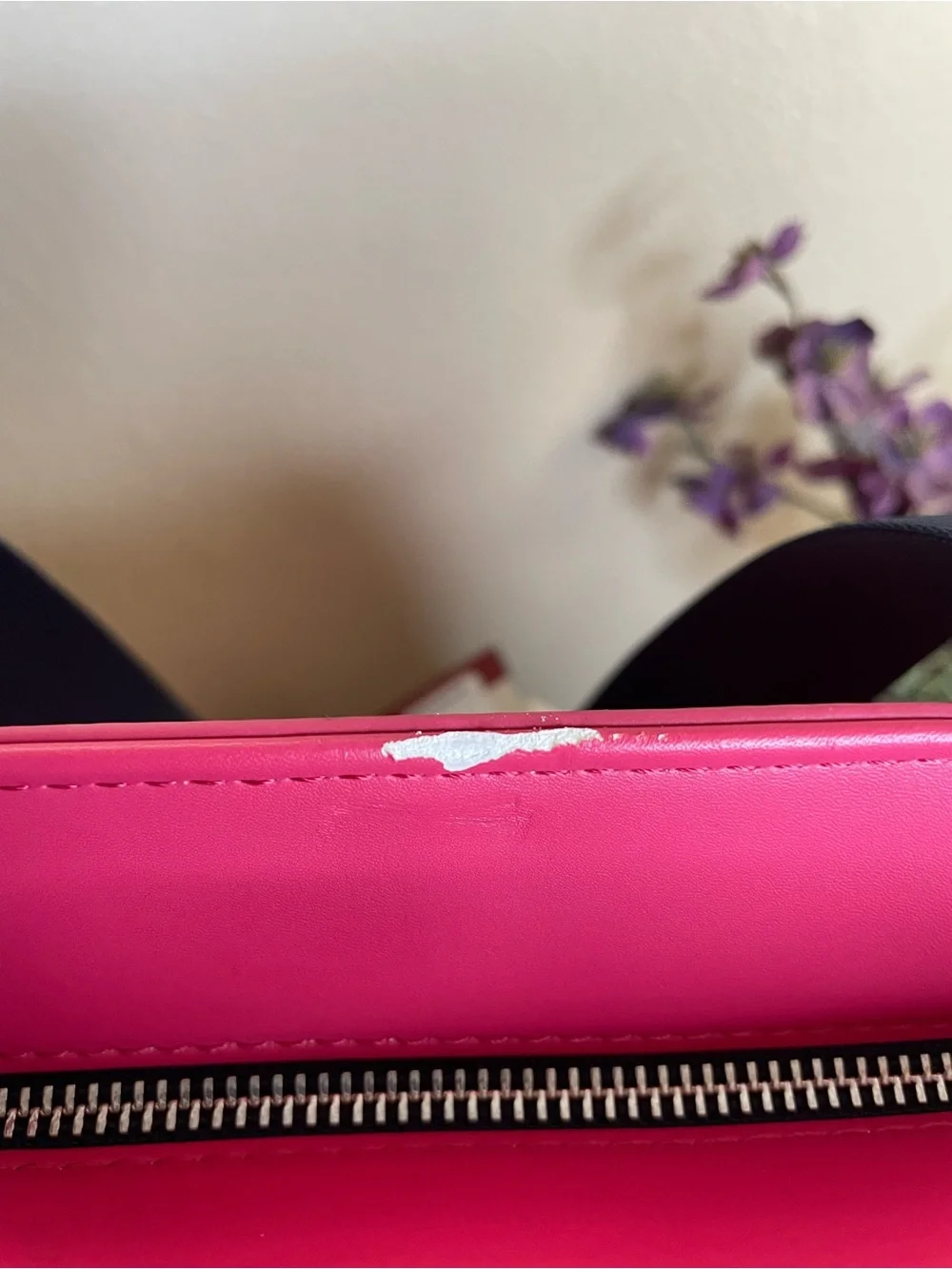 Tommy Jeans Bright Pink Tote with blue Handles